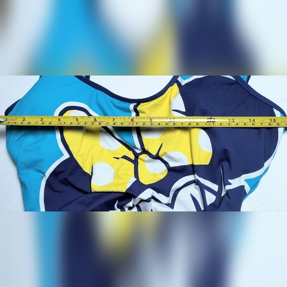 Disney Parks Scoopneck Minnie Mouse Sunglasses One Piece Swimsuit XL - Picture 4 of 8